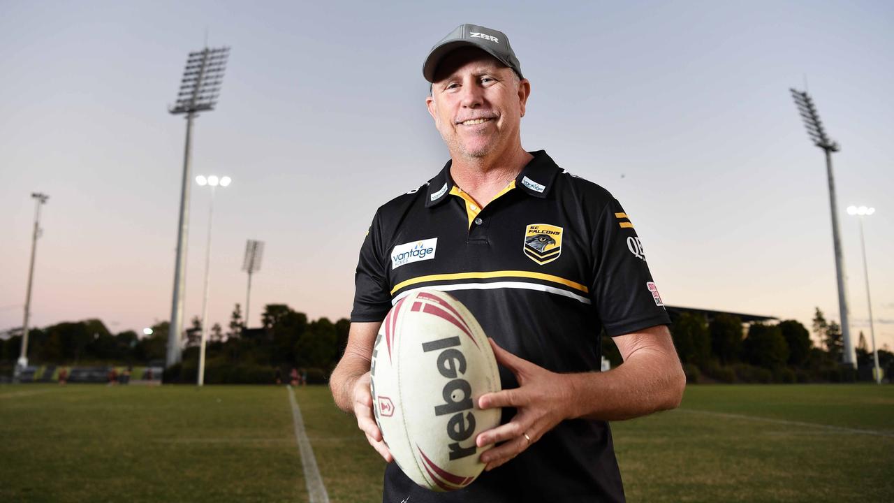 Sunshine Coast Falcons head coach Brad Henderson. Picture: Patrick Woods.