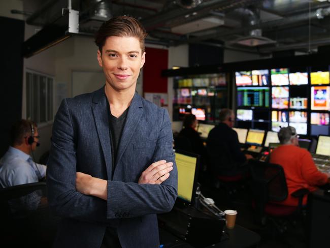 Michael Pell was the long-running executive producer of Sunrise. Picture: The Australian / Renee Nowytarger