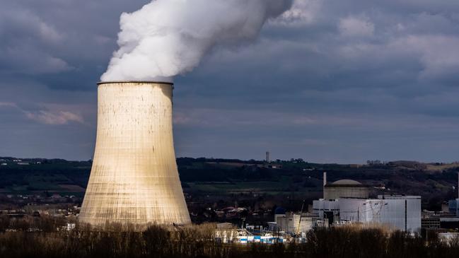 Vapor rises from a cooling tower at the Golfech Nuclear Power Plant, operated by Electricite de France SA (EDF), in Golfech, France, on Monday, Feb. 27, 2023. Europe's largest fleet of nuclear reactors in France and their ability to rebound from a spell of prolonged outages and maintenance is key to the region diversifying its energy supplies in the absence of Russian supplies. Photographer: Matthieu Rondel/Bloomberg via Getty Images