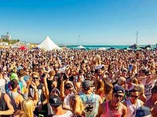 Partygoers enjoying a music festival. Picture: Contributed