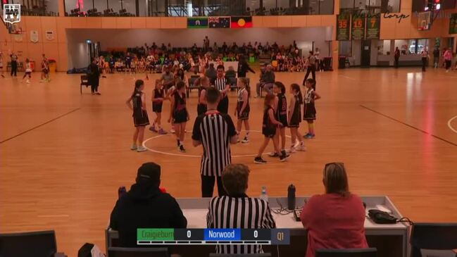 Replay: Easter Classic basketball - Craigieburn Eagles v Norwood Flames (U12 Girls)