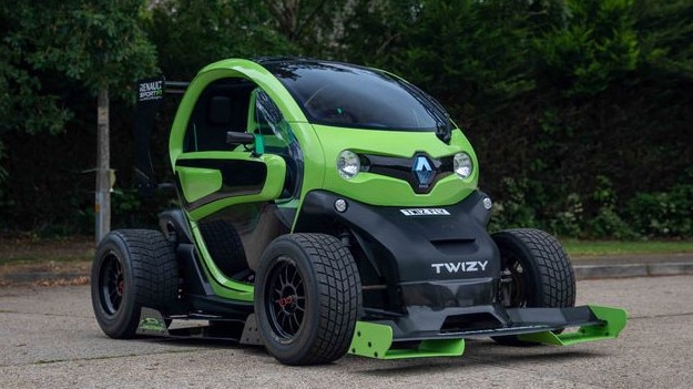 Renault’s Twizy, one of five up for auction. Picture: Collecting Cars