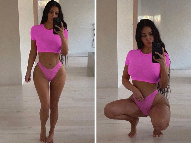 Kim Kardashian stuns in racy G-string snap