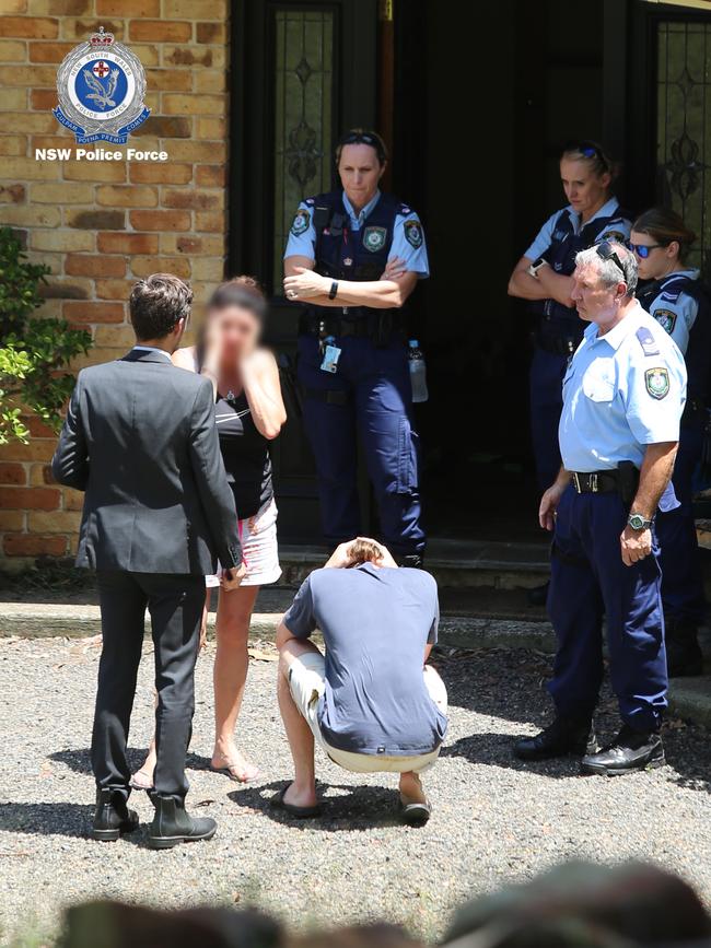 Police executed a search warrant at a home and granny flat at Mount Elliot.