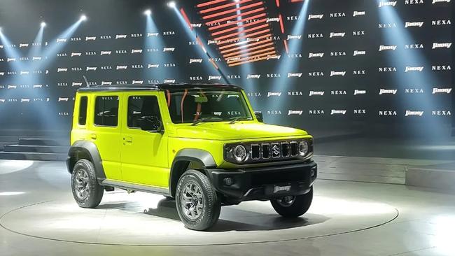 A Suzuki Jimny five-door is just around the corner.