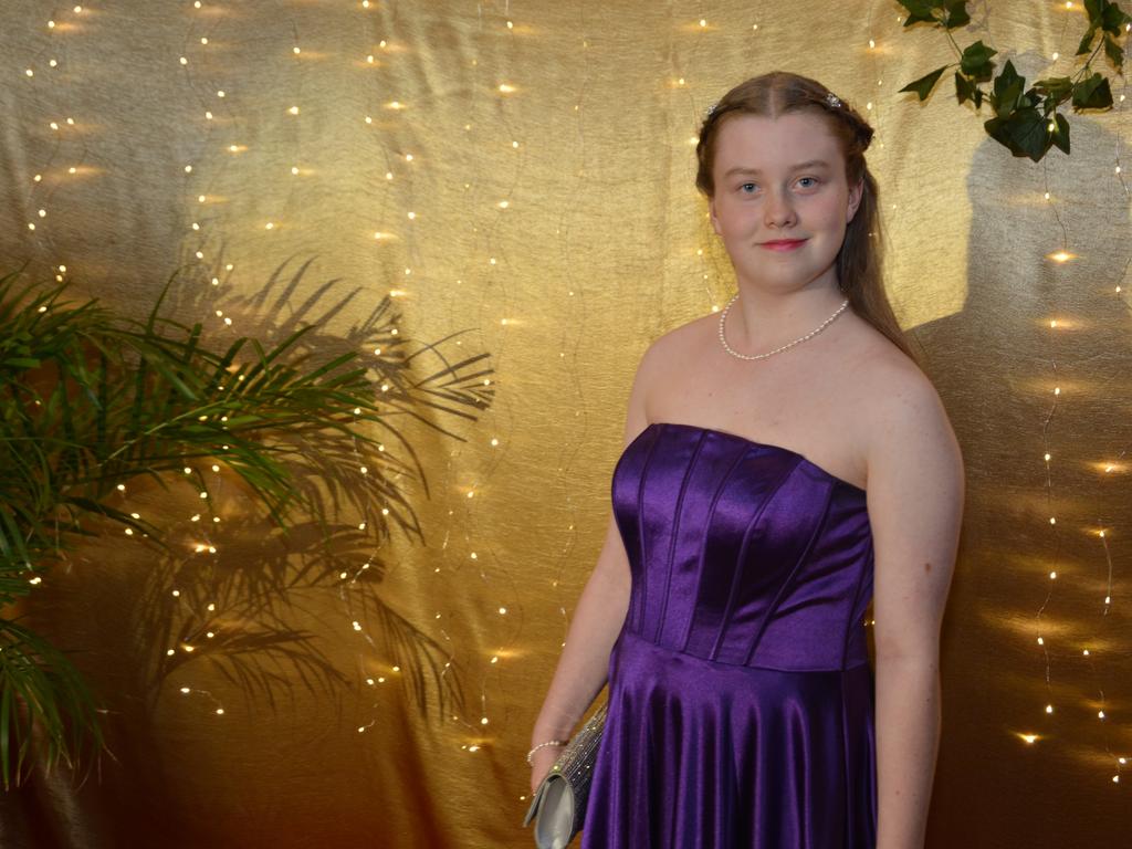 Aleisha Heffernan at the Toowoomba State High School Formal, November 13, 2024.