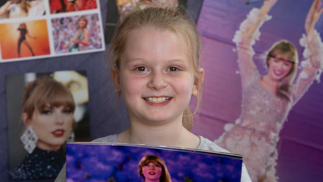 Little Allied Health, the centre responsible for rectifying Gracie’s implants, is calling on anyone that can make Gracie’s dream a reality – to hear her favourite artist live at The Eras Tour. Picture: Brett Hartwig