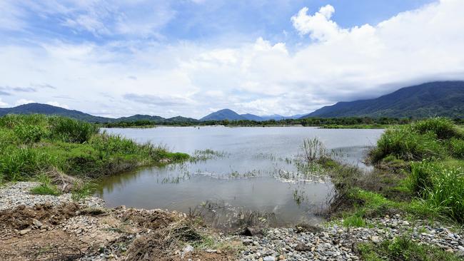 Two Cairns watersports enthusiasts are in the consultancy stage with Cairns Regional Council about constructing an international standard watersports park at Caravonica, on the current site of the Pioneer sand quarry off the Western Arterial Road. Picture: Brendan Radke