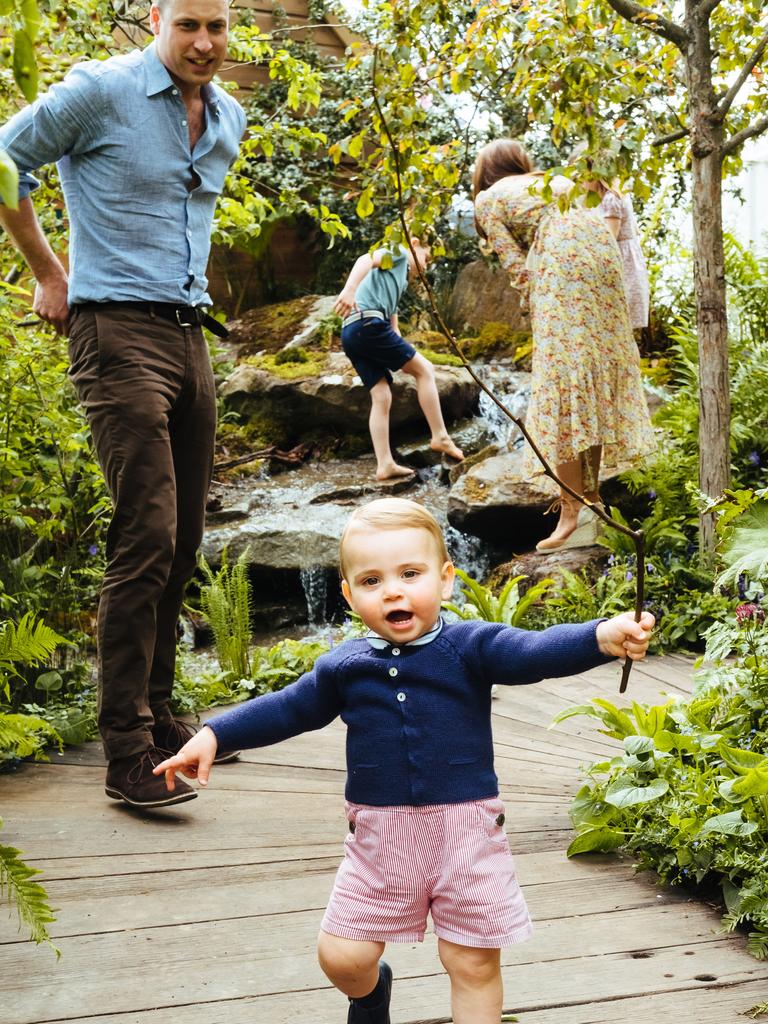 She also said the young prince liked to eat beetroots. Picture: Matt Porteous/Kensington Palace via Getty Images