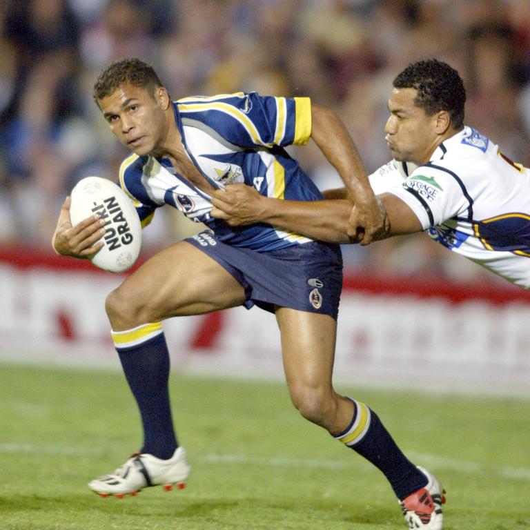 North Queensland COWBOYS v Brisbane BRONCOS at Dairy Farmers Stadium,Townsville....pic MARK EVANS