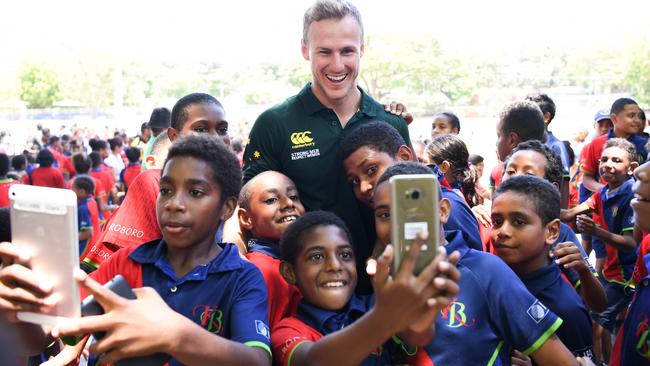 DCE is revelling in his role as PM’s XIII captain. (Nathan Hopkins NRL Photos)