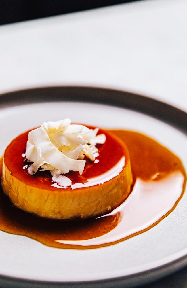 The caramel flan at Evita in Fortitude Valley Picture: Supplied