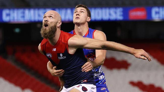 Max Gawn is so influential for Melbourne. Picture: Michael Klein