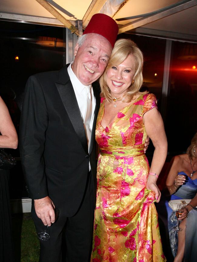 Kennerley with her beloved late husband, John.