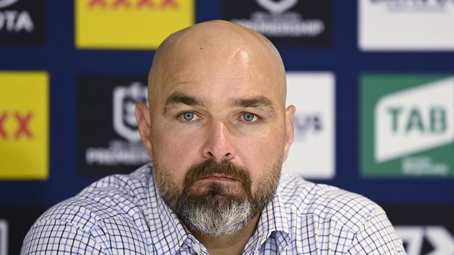 Cowboys coach Todd Payten remains in the hunt for an assistant coach. Picture: Ian Hitchcock/Getty