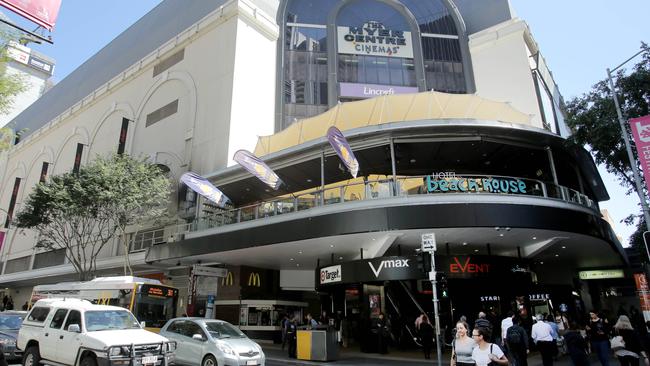 The Myer Centre in Brisbane CBD. Pic Mark Cranitch.