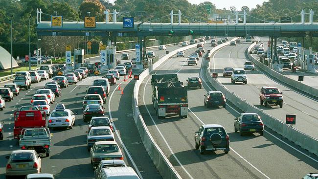 Drivers have missed out on toll relief rebates. Picture: Nick Bloukos