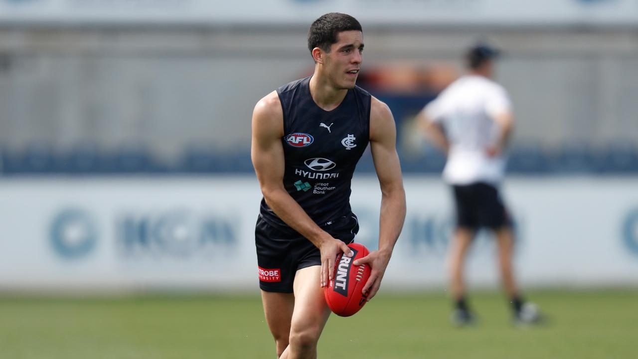 Adam Cerra is a big recruit for Carlton. Picture: Getty Images