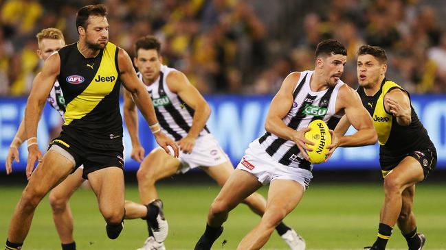 Scott Pendlebury has warned teams could look to exploit the 6-6-6 rule. Picture: Michael Dodge/Getty Images. 