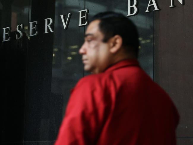 Signage at the Reserve Bank of Australia (RBA) building in Sydney, Australia, on Thursday, April 20, 2023. Australia's central bank should set up an expert policy board, hold fewer meetings and give press conferences explaining its decisions, according to recommendations from an independent review that would align it. Photographer: Brendon Thorne/Bloomberg