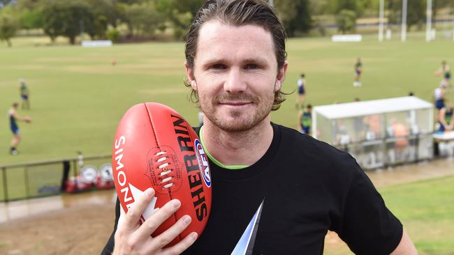 Geelong’s Patrick Dangerfield. Picture: Alan Barber