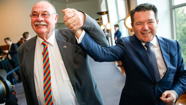 Liberal Member of Parliament Warren Entsch and Senator Dean Smith.