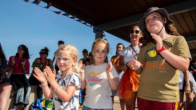 Pride Parade takes off in Darwin City, 2024. Picture: Pema Tamang Pakhrin