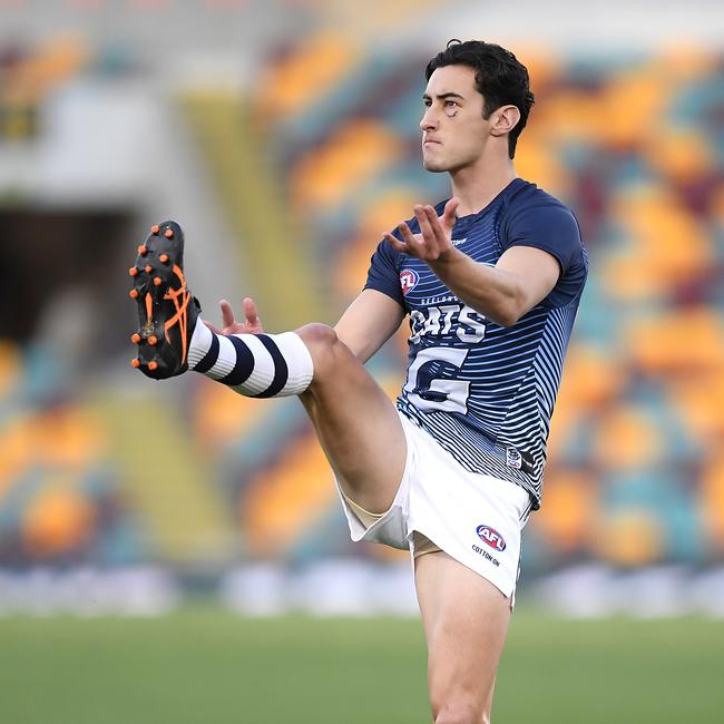 Sam Simpson suffered a hamstring injury against Port Adelaide. Picture: Getty Images