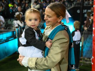 Kellie Finlayson and her daughter, Sophia. Image: Getty