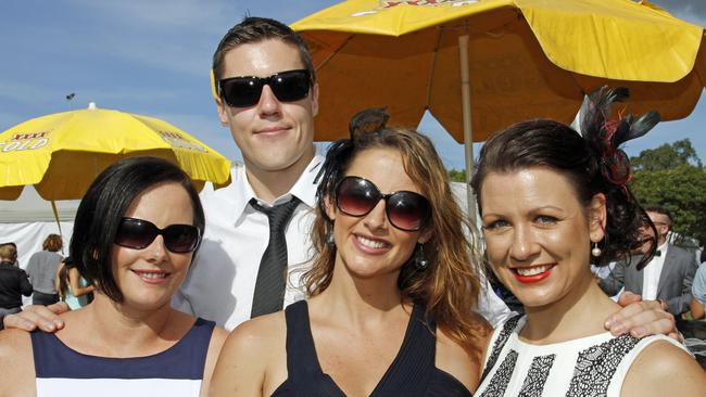 Jessica King, Michael van den Hout, Davina Blackey, Kate Bissett in 2015. Picture: Pete Evans