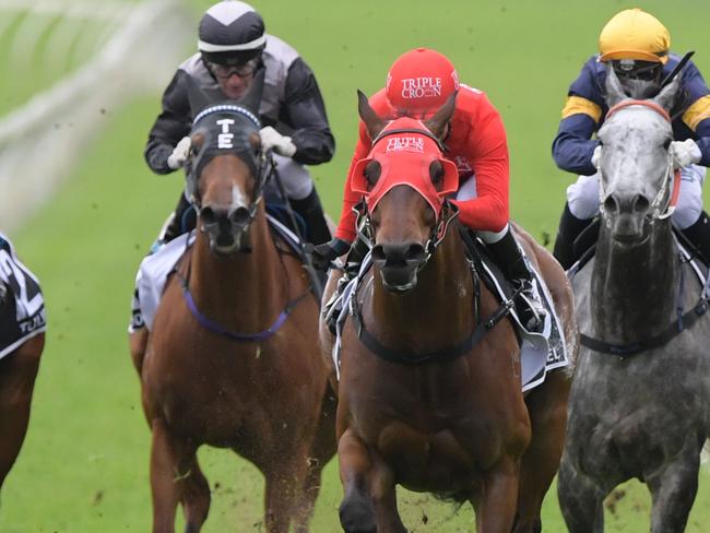 Race 8 - 4:15PM THE TAB EVEREST (1200 METRES)Winner 'Redzeel' ridden by Kerrin McEvoy. Trained by Peter and Paul Snowden.(NEWS CORP/Simon Bullard)