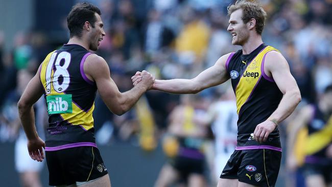 The Tigers must back their system against Collingwood. Picture: Michael Klein