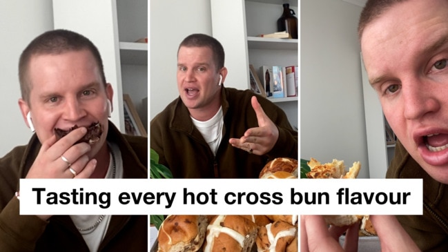 Tasting every hot cross bun flavour