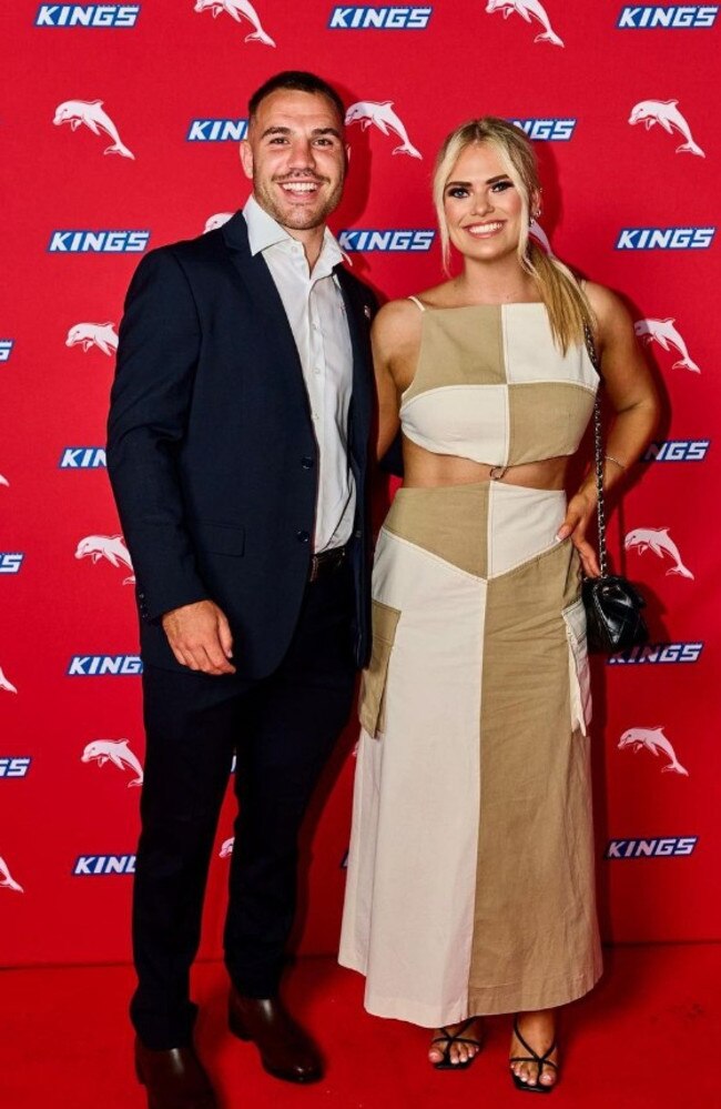 Danica Lappin is the partner of Dolphins player Sean O'Sullivan. Picture: Instagram / Danica Lappin