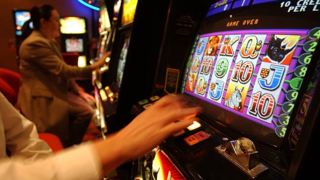 Women Against Pokies rallied at State Parliament. Picture: Supplied