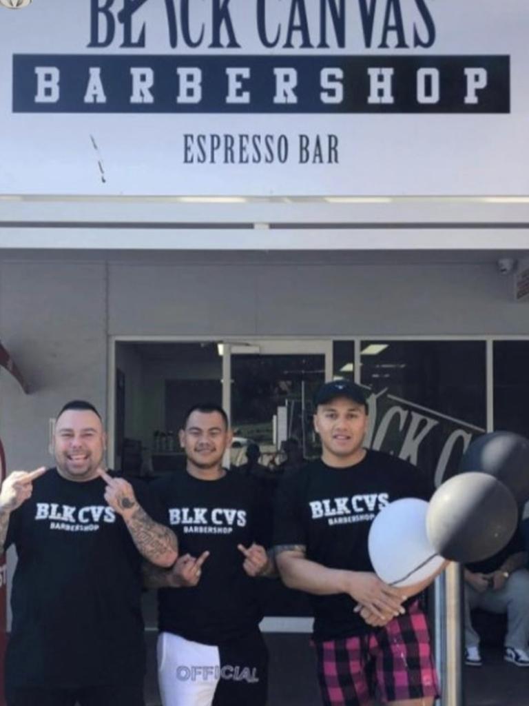 Black Canvas Barbershop opening