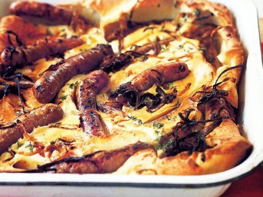 Toad in the hole.