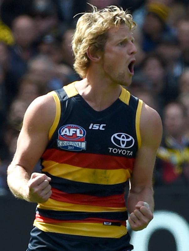 Rory Sloane is a wanted man. Picture: Nicole Garmston