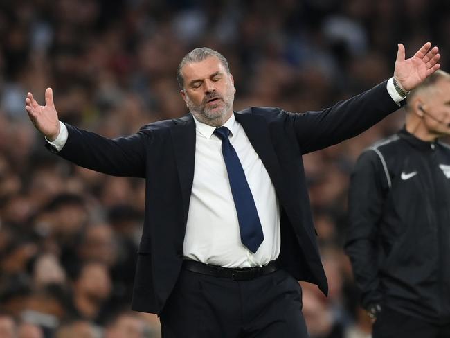 The loss – and the fan’s attitude – convinced Postecoglou that things needed to change at Tottenham. Picture: Getty