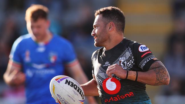 Apisai Koroisau brings premiership-winning experience to the Tigers. Picture: Charlotte Tattersall/Getty Images