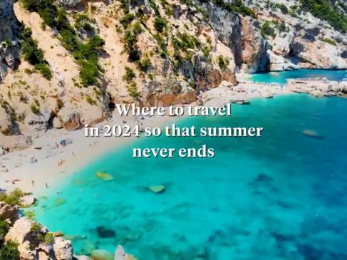 Where to travel in 2024 so that summer never ends