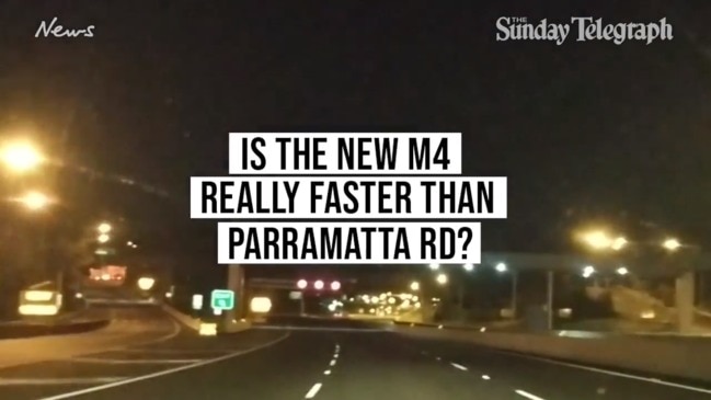 New M4 v Parramatta Rd. Which is faster?