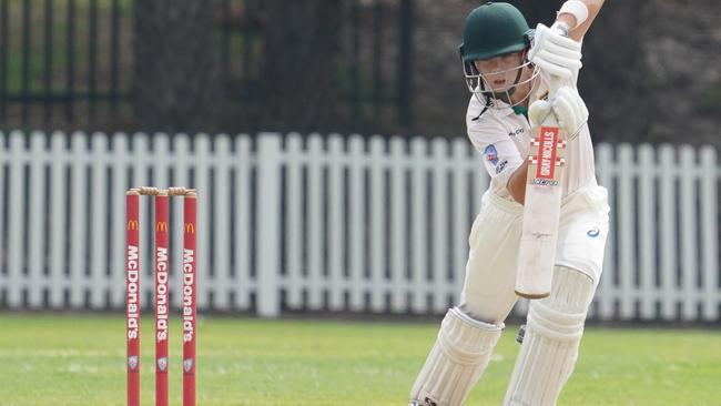 Max Robinson, captain of the Randwick-Petersham Cricket Club Green Shield squad. Picture: Peter Bannigan.