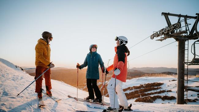 On the slopes at Mt Buller. Picture: Visit Victoria