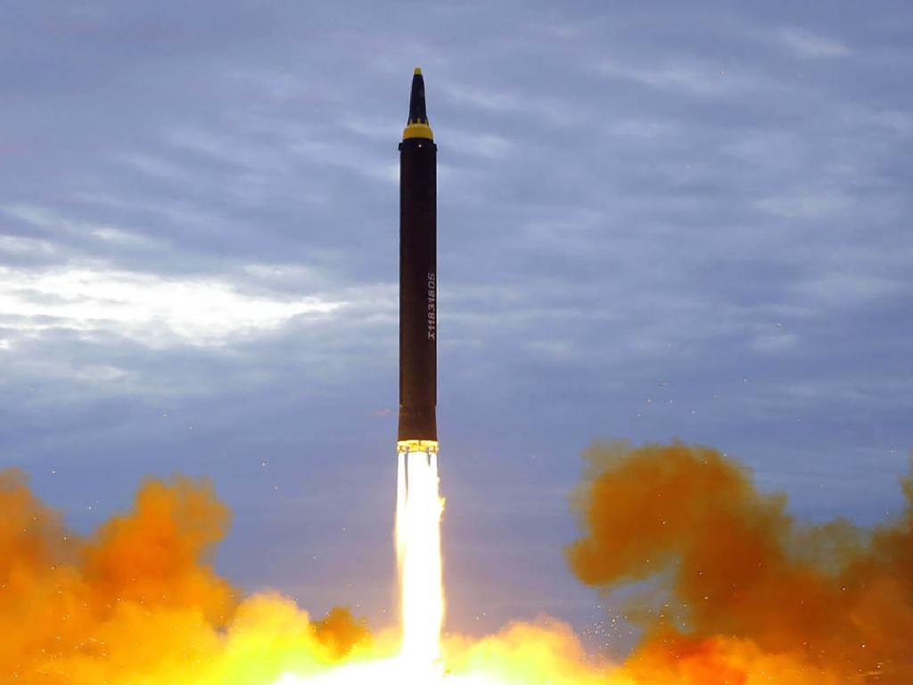 The US will test a new missile in coming weeks, senior officials said. Picture: AFP