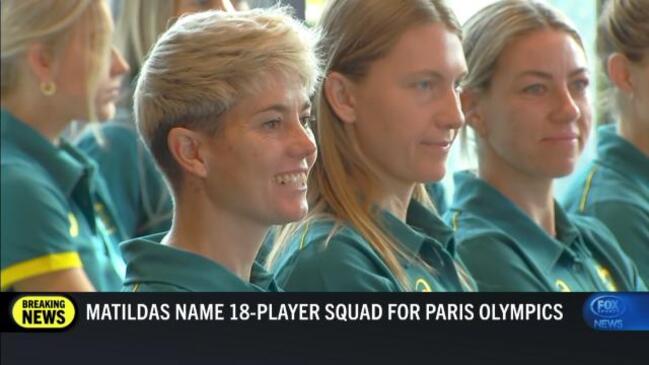 Matildas name 18-player Paris Olympic squad
