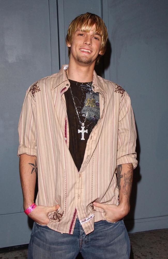 Aaron Carter was found dead in his Los Angeles home on Saturday, local time. Picture: Chris Delmas/AFP