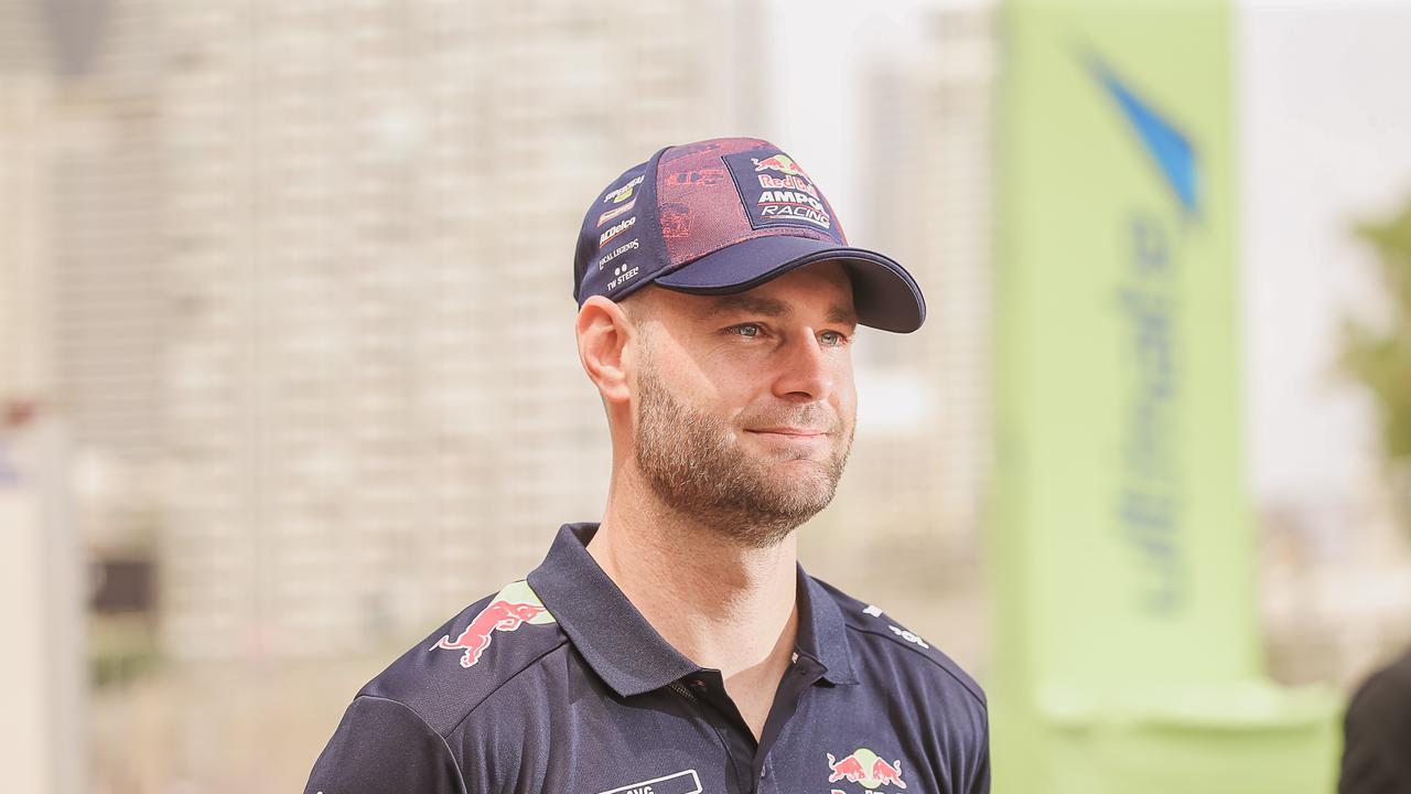 Shane van Gisbergen topped the time sheet in the second practice session ahead of the Gold Coast 500. Picture: Glenn Campbell