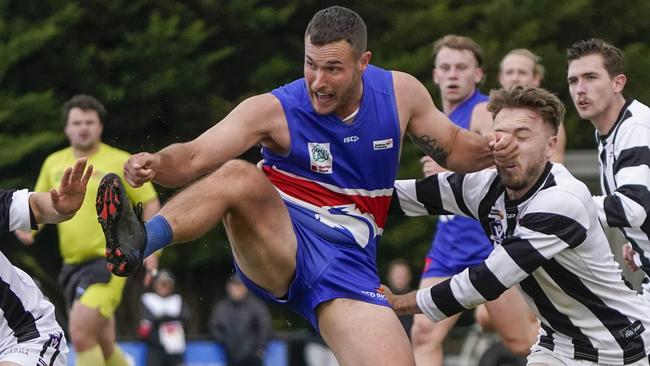 Outer East football league: Wandin v Narre Warren.  Clinton Johnsoni_ Wandin.  Picture: Valeriu Campan