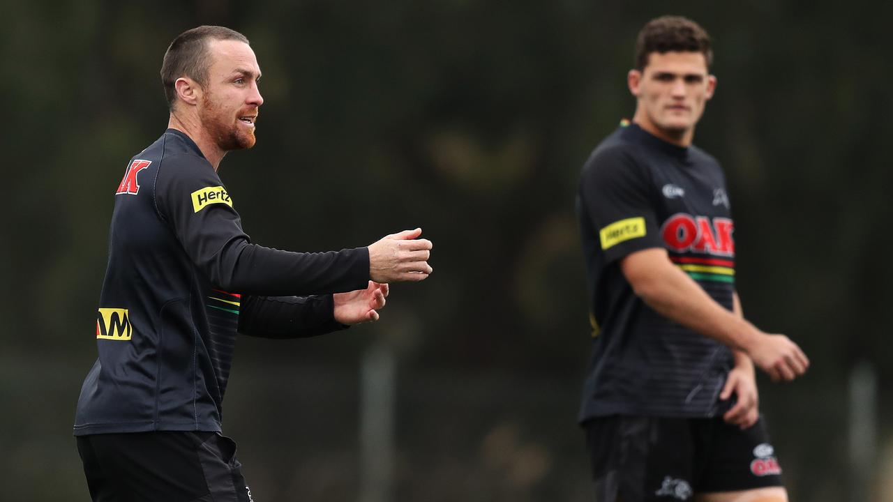 Penrith's James Maloney and Nathan Cleary have copped some stinging criticism from Blues coach Brad Fittler. 